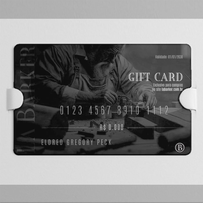 Gift card labarker