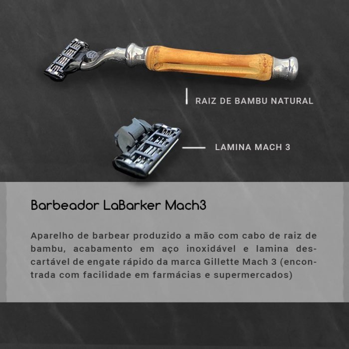 barbeador de bambu